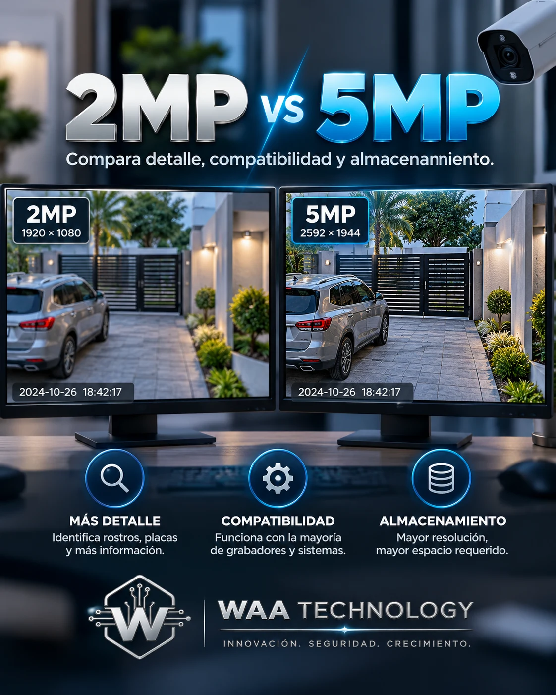 2MP vs 5MP