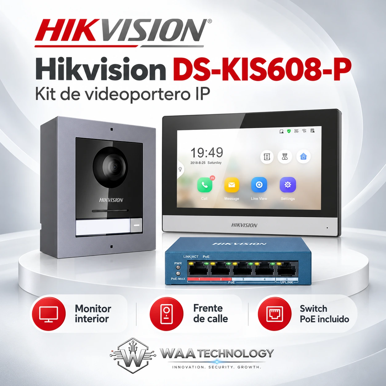 Hikvision DS-KIS608-P