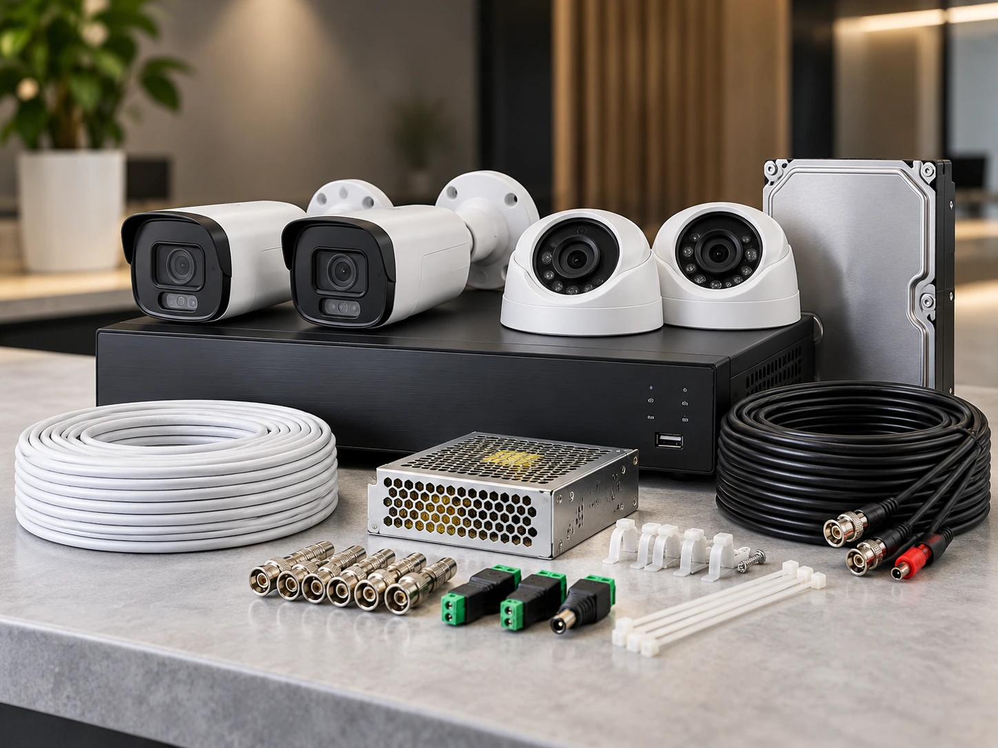 Kit profesional de cámaras de seguridad