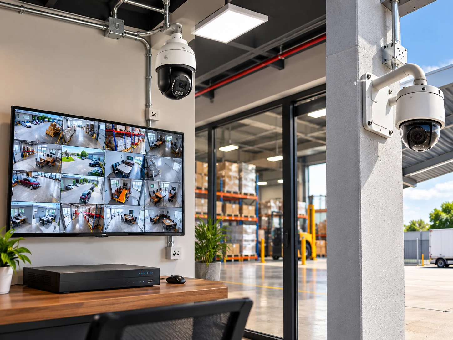 Solución de videovigilancia IP para empresas