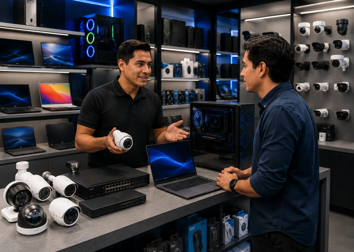 Venta de equipos tecnológicos